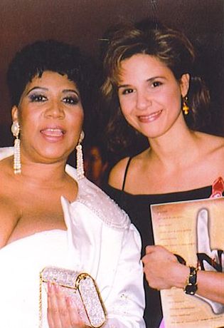 with Aretha